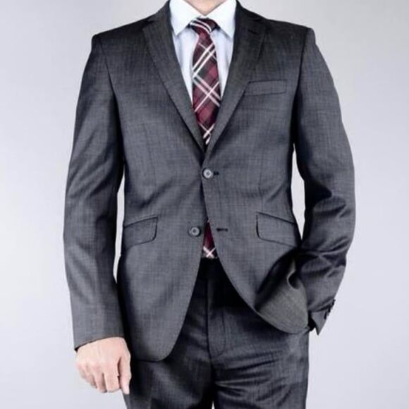 Mantoni 100% fine wool men’s suit jacket - Picture 1 of 8